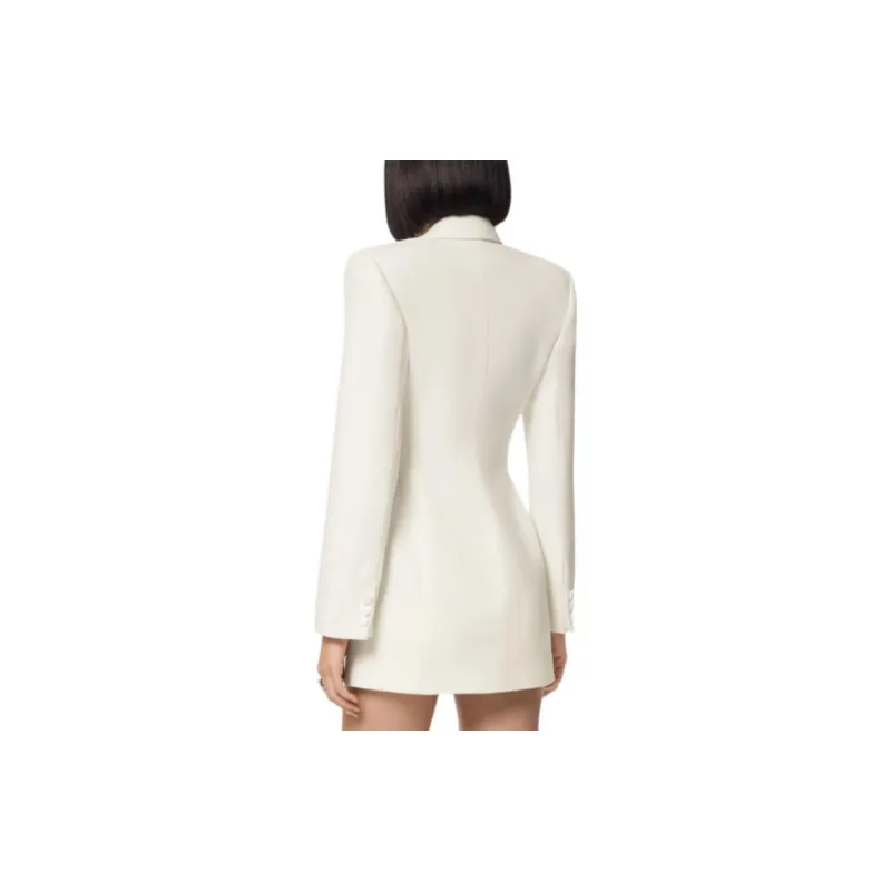 VERSACE Hourglass Double-Breasted Tuxedo Blazer-3