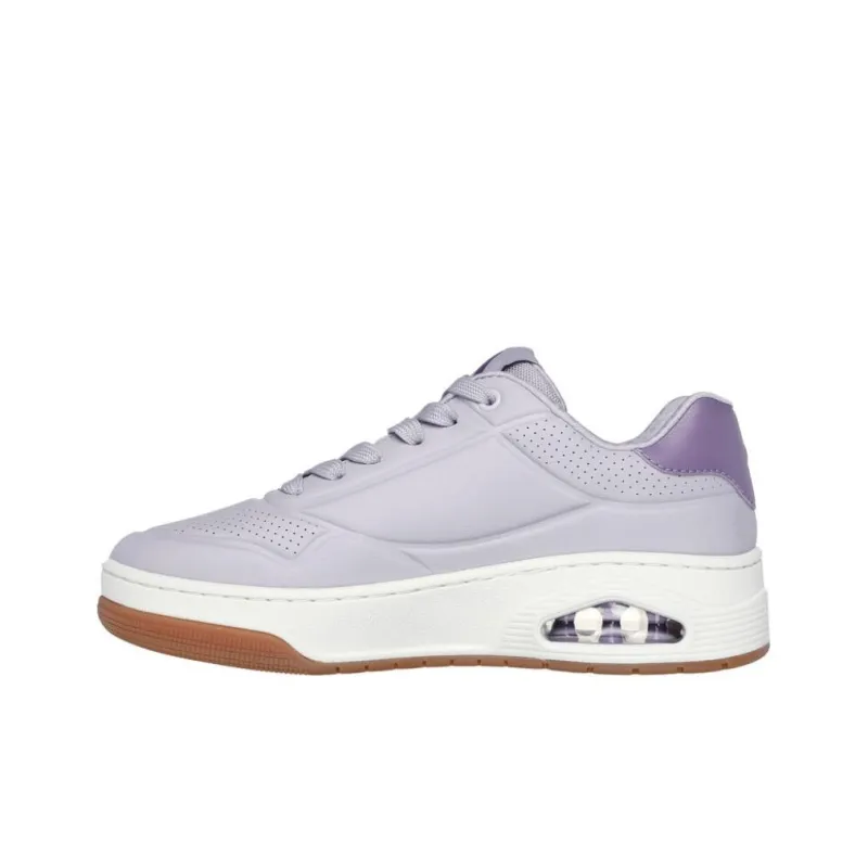 Skechers Uno Anti Slip Wear Resistant Low Top Casual Shoes Women's Purple-1