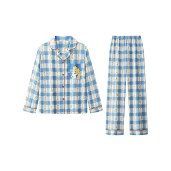 Gongdie x Disney Pajama Set Women's Blue