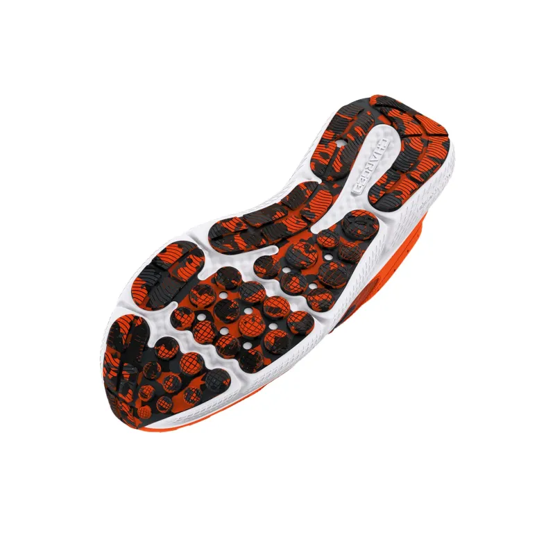 Under Armour Charged Assert 10 Anti Slip Wear Resistant Low Top Running Shoes Men's Orange-4