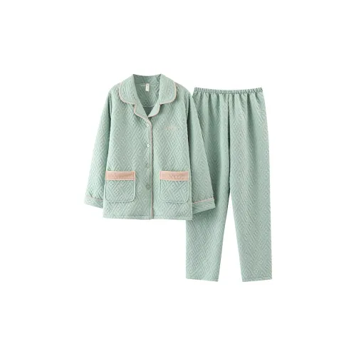 MADALLO Pajama Set Women's Emerald Green