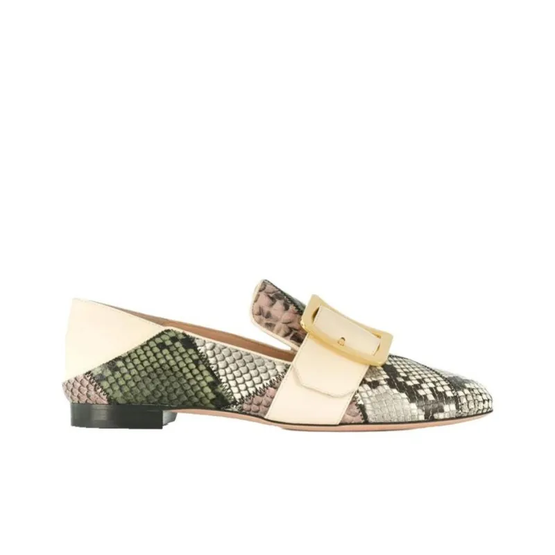 BALLY Patchwork Loafers-1