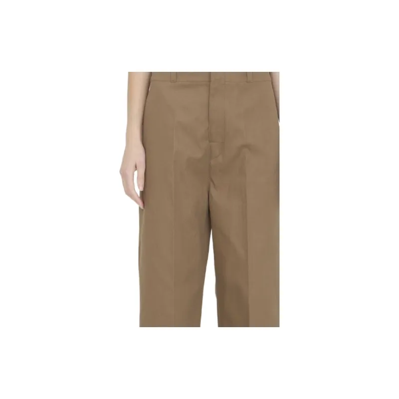 Bottega Veneta Cropped Tailored Trousers-4