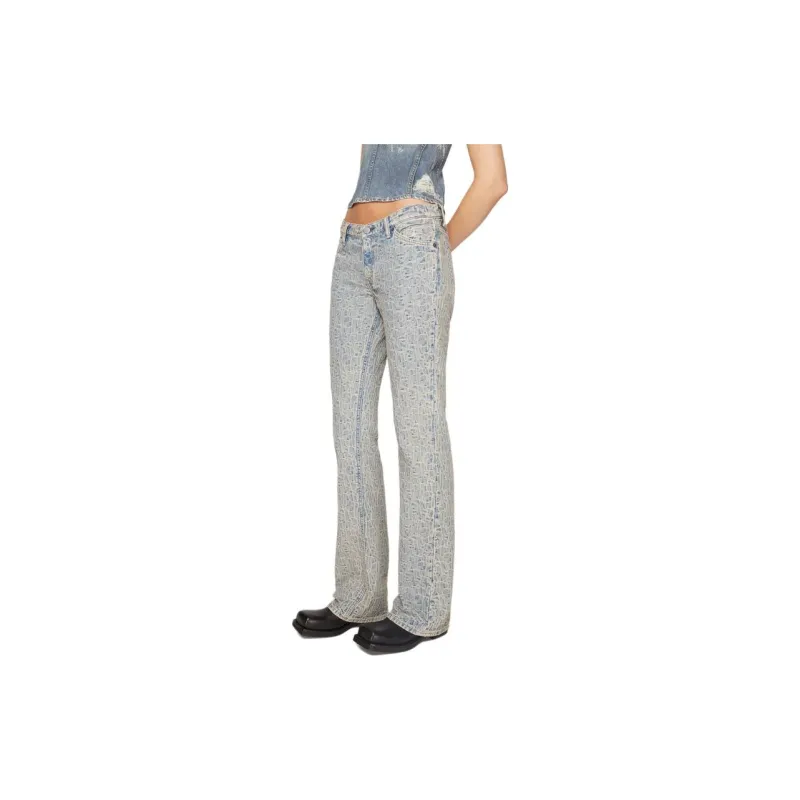 Acne Studios Low Rise Flared Jeans-3