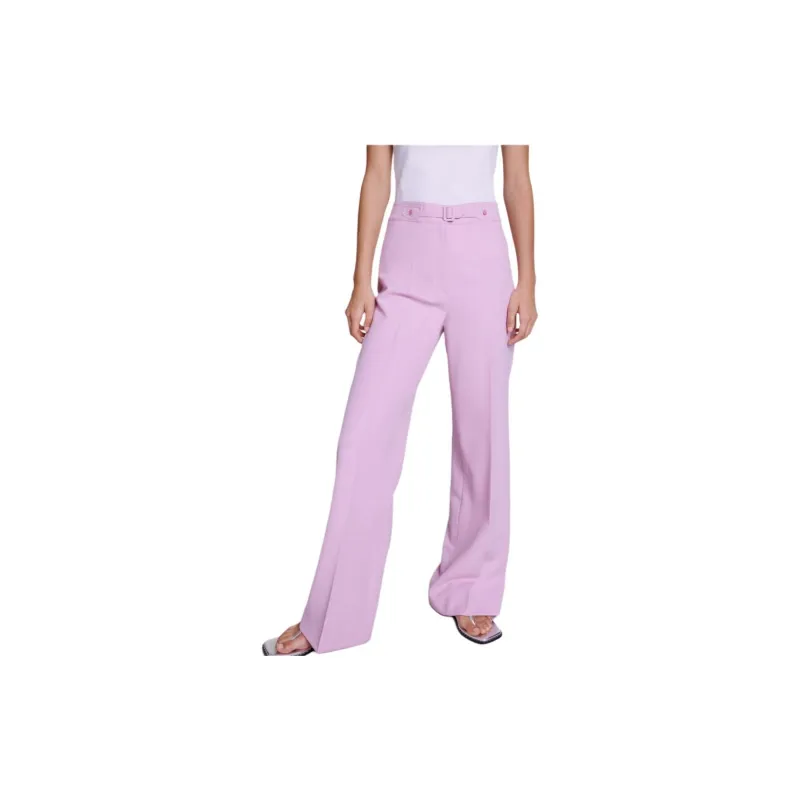 Maje Casual Pants Women's Light Peach Red-1