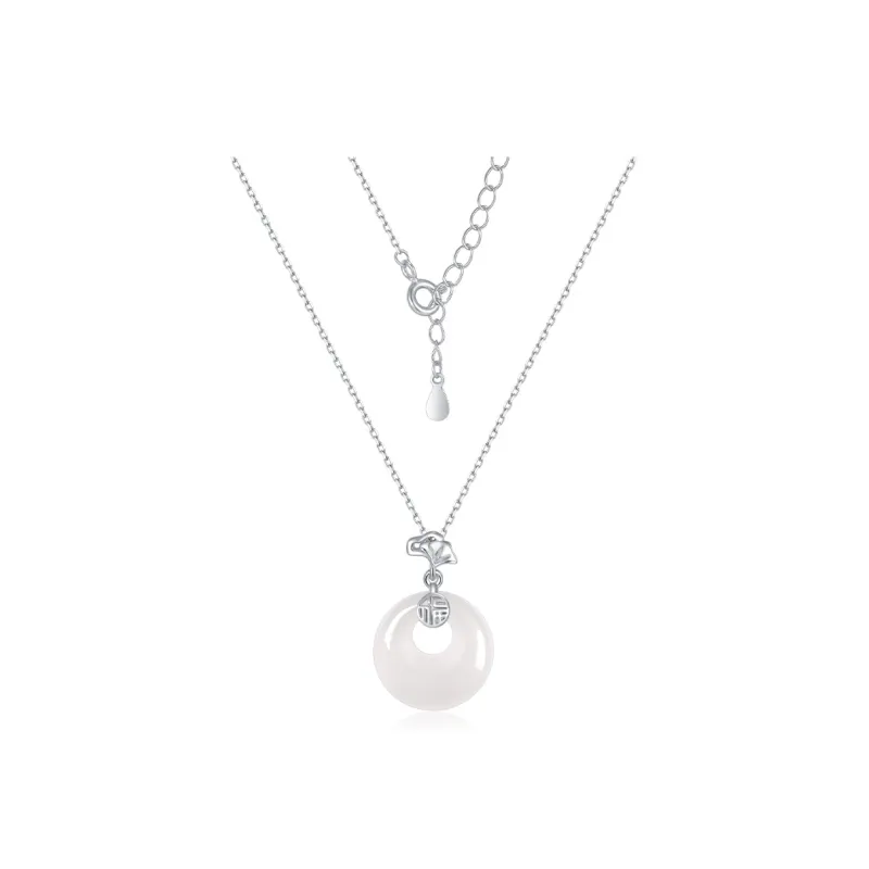CHINA GOLD Chalcedony Necklaces Women's-1