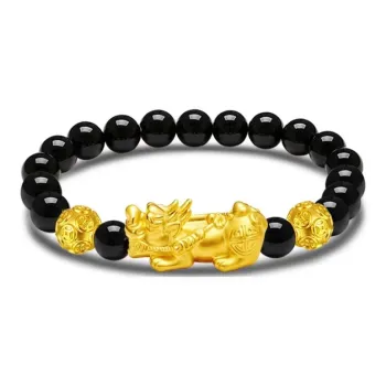 Gold Of China Agate Bracelets Unisex