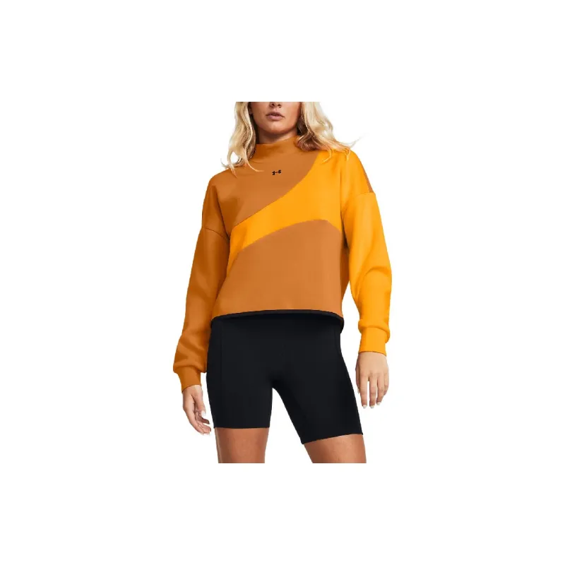 Under Armour Unstoppable Sweatshirt Women's Melon Orange-3