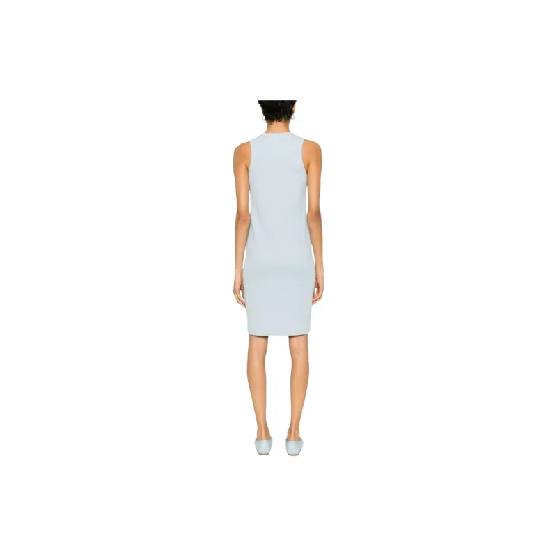Givenchy 4G Plaque Ribbed Knit Tank Dress-5