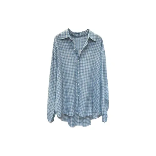 COVT Shirts Women's Blue Plaid