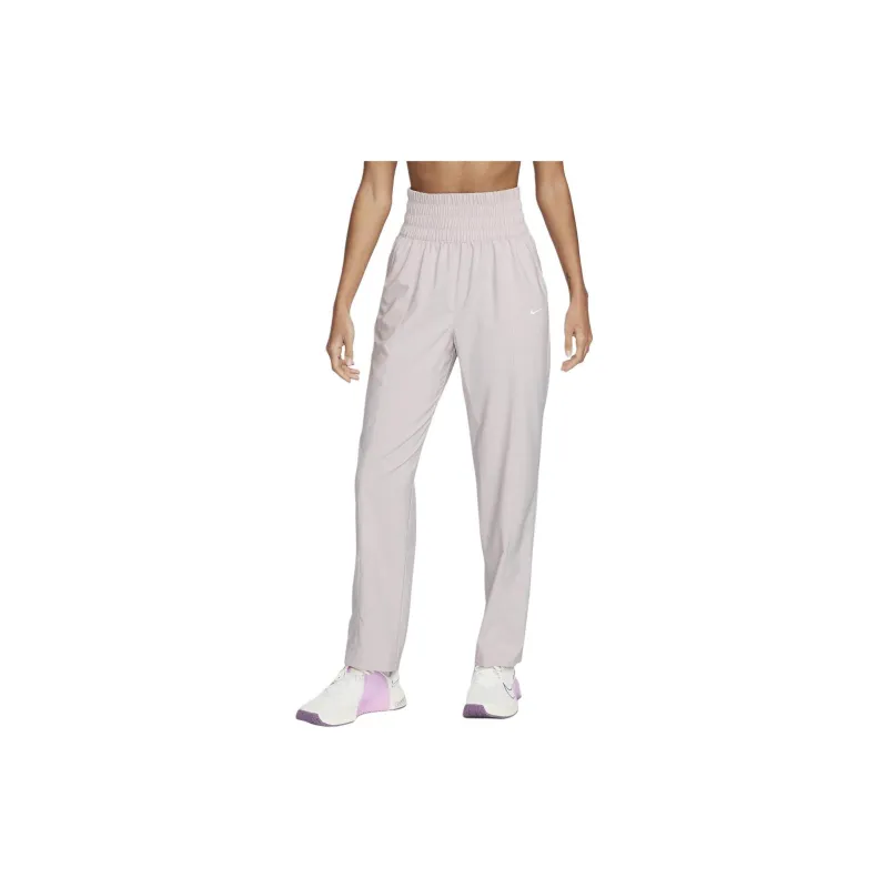 Nike Dri-FIT One Casual Pants Women's White Gold Purple-3