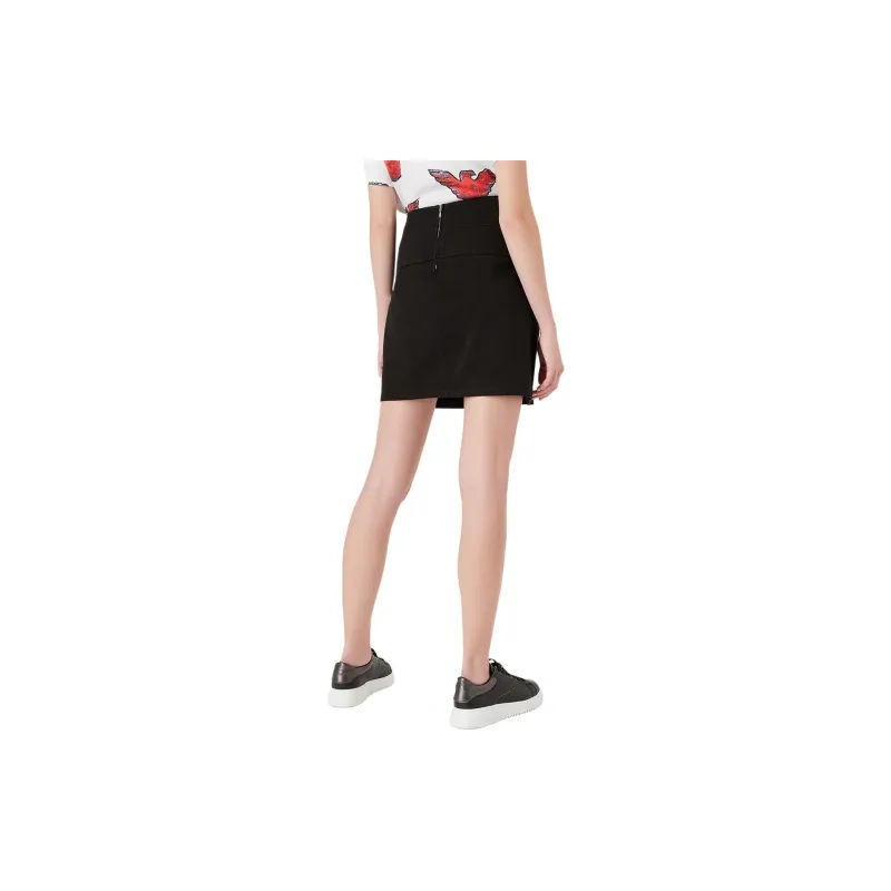 EMPORIO ARMANI Casual Short Skirts Women's Black-4
