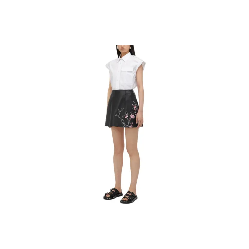 Alexander McQueen SS24 Shirt Women's Light Sensing White-3