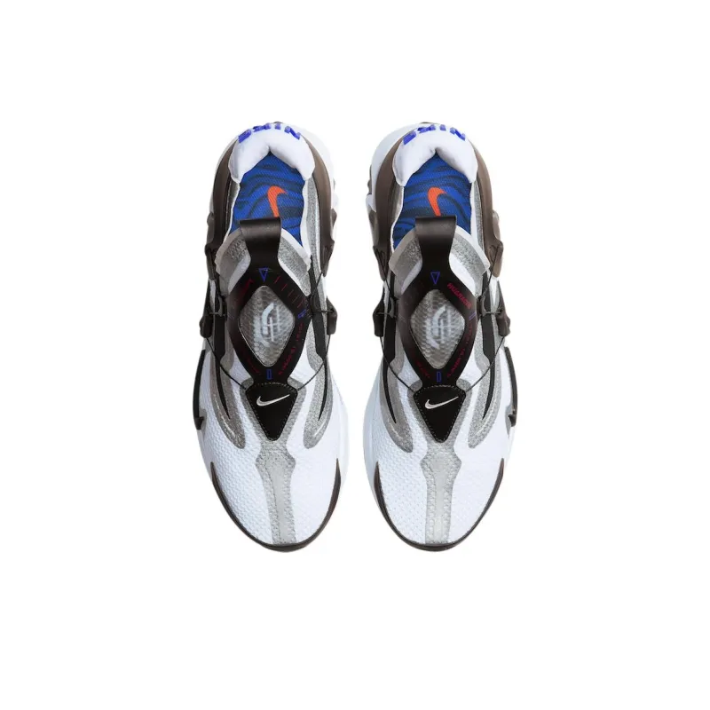 Nike Adapt Huarache Anti Slip Wear Resistant Low Top Casual Running Shoes Men's White Black-3