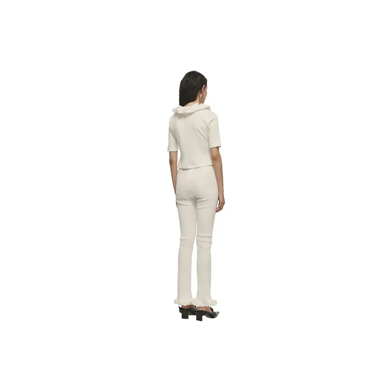 IMMI Casual Pants Women's White-2