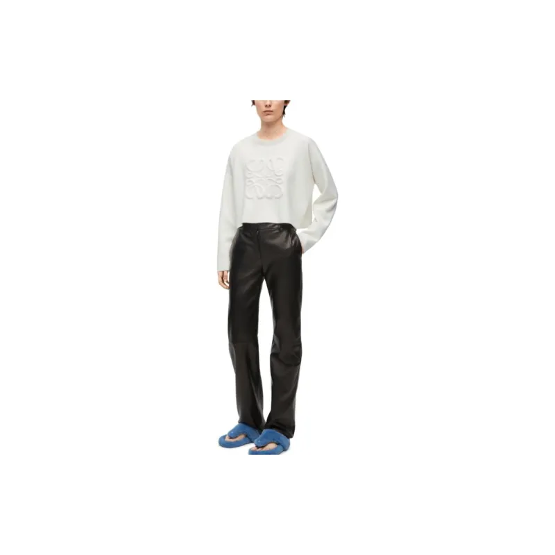 LOEWE Anagram Sweater In Wool White-2