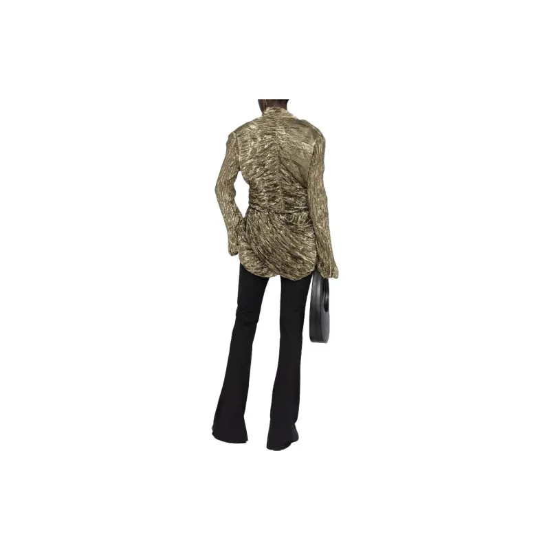 JUNYA WATANABE Crinkled Open front Blazer-2