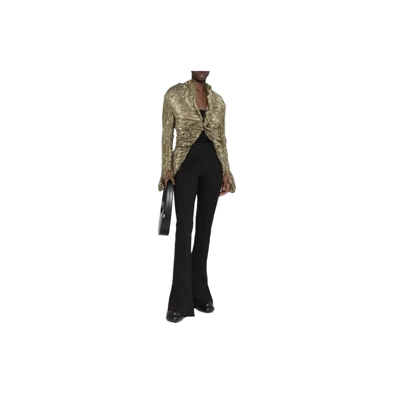 JUNYA WATANABE Crinkled Open front Blazer-1