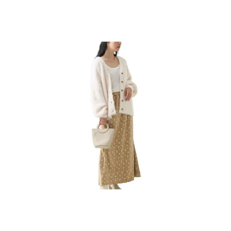 FREAK'S STORE Casual Long Skirts Women's Light Umber-4