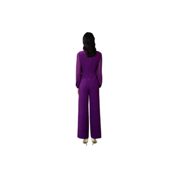 BBLLUUEE Casual Suit Women's Purple Bamboo