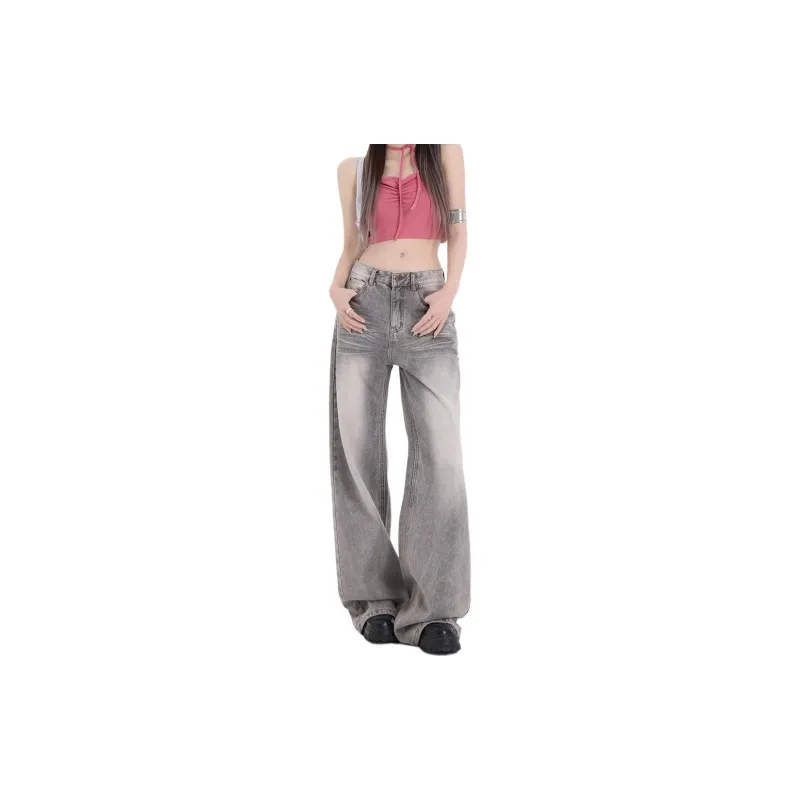 Kazakhstan Casual Pants Women's Black Gray Color-1