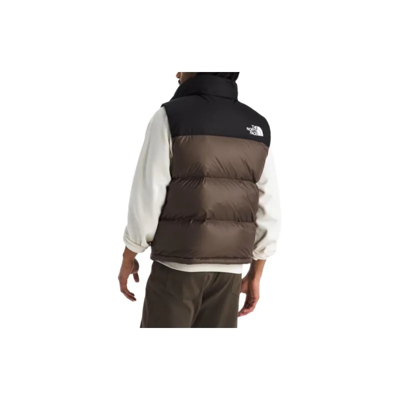 THE NORTH FACE 1996 Collection FW24 Retro Nuptse Vest Men's Black Brown-3