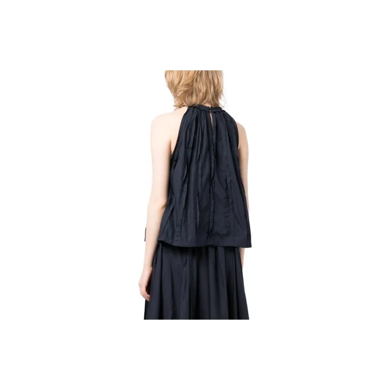 Ulla Johnson Juliette Pintuck-detail Cotton Blouse-2