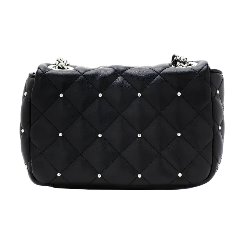 VERSACE JEANS COUTURE Polyester Square Bag, Handbag, Shoulder Bag Women's Black-6