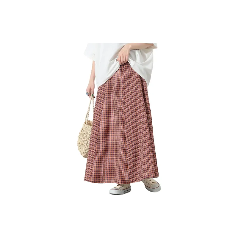 Beams Casual Long Skirt Women's-12