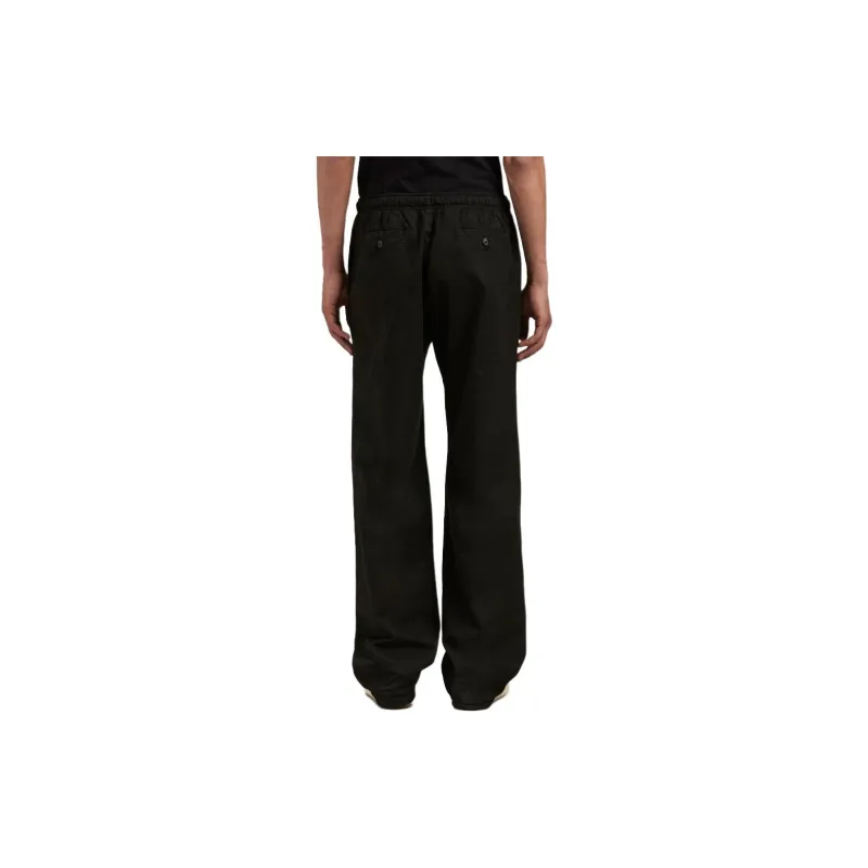 PALM ANGELS Logo Embroidered Drawstring Trousers-4