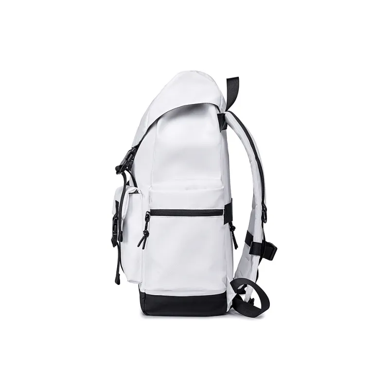 WINNER Polyester Backpack Large Size Unisex White/Black-2