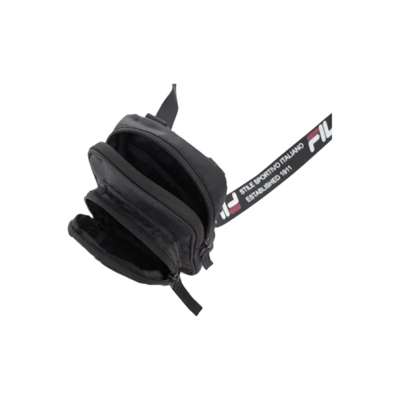 FILA Polyester Cell Phone Pouch, Shoulder Bag, Crossbody Bag Unisex Black-5