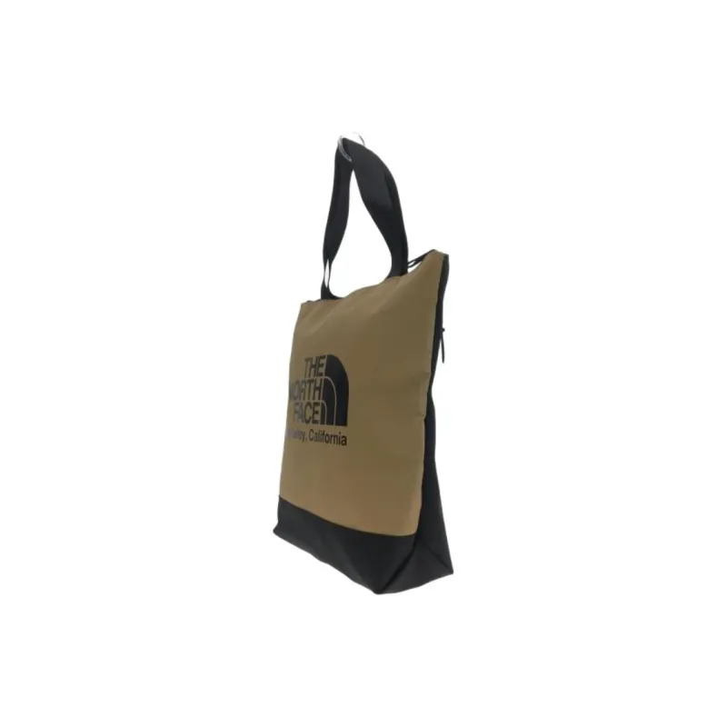 THE NORTH FACE Nylon Fabric With Polyester Shoulder Bag, Tote Bag, Shopping Bag, Handbag Regular Unisex Black Brown-2