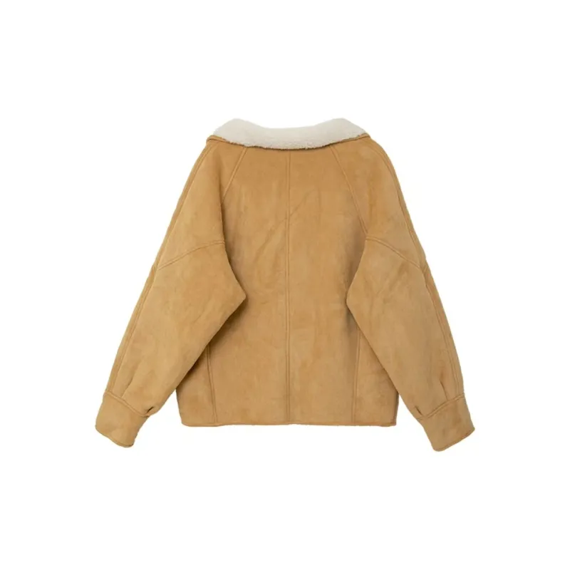 JOSR Jackets Coats Women's Yellow-1