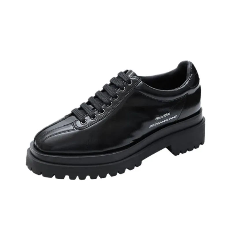 ZE By SANKUANZ x GOOD BAI Low Top Casual Shoes Unisex Black-2