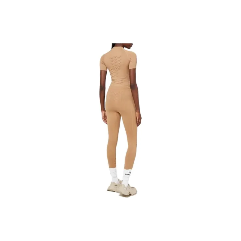 Balenciaga T-Shirt Slim Fit Women's Brown-2