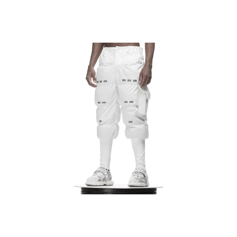 NORVINCY Winter Zip Pocket Skiing Loose Fit Casual Pants Trendy Unisex-7