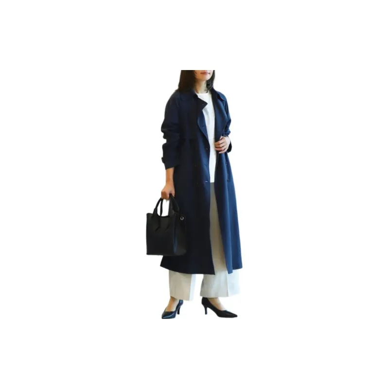 Beams Trench Coats Women's-5