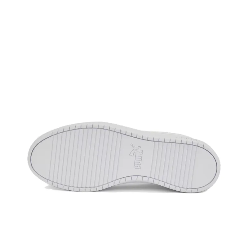 PUMA Ricky Anti Slip Wear Resistant Low Top Skateboard Shoes Unisex White-5