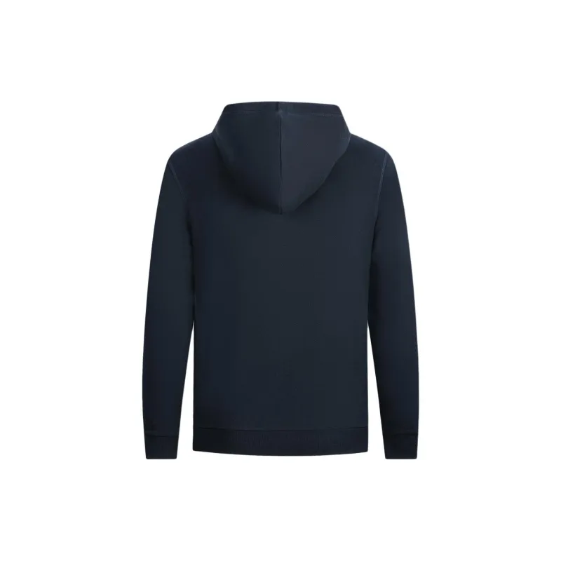 EMPORIO ARMANI Logo embroidered Hooded Jacket-1