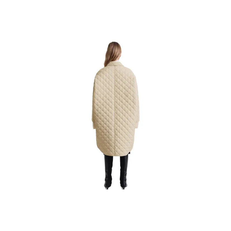 TOTEME Padded Diamond-Quilted Cocoon Coat-1