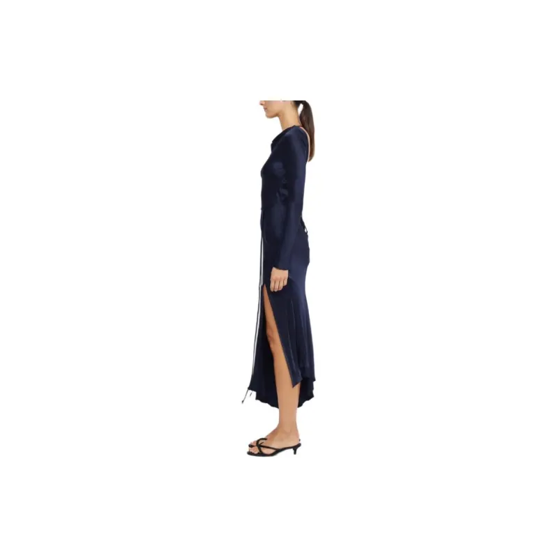 BEC+BRIDGE MOON DANCE LONG SLEEVE MAXI DRESS Long-Sleeved Dresses Women's INK/Ink-3