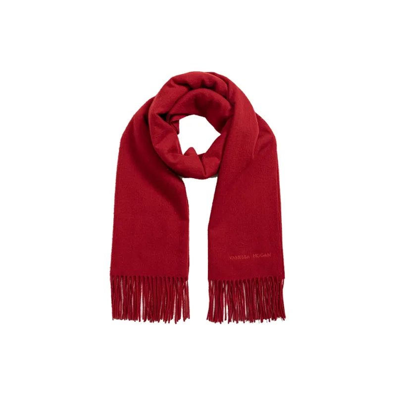 VANESSA HOGAN Plush Yarn Shawl Scarf Unisex-8