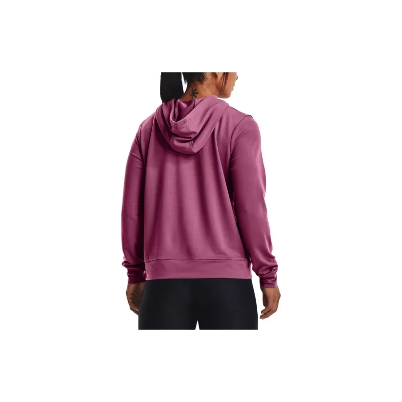 Under Armour RIVAL TERRY HOODIE Sweatshirt Women's Pink-3