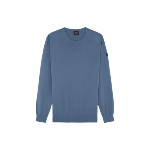 Paul & Shark Sweatshirts Men Blue