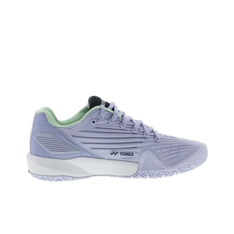YONEX Anti Slip Wear Resistant Low Top Tennis Shoes Women's Gray Green-1