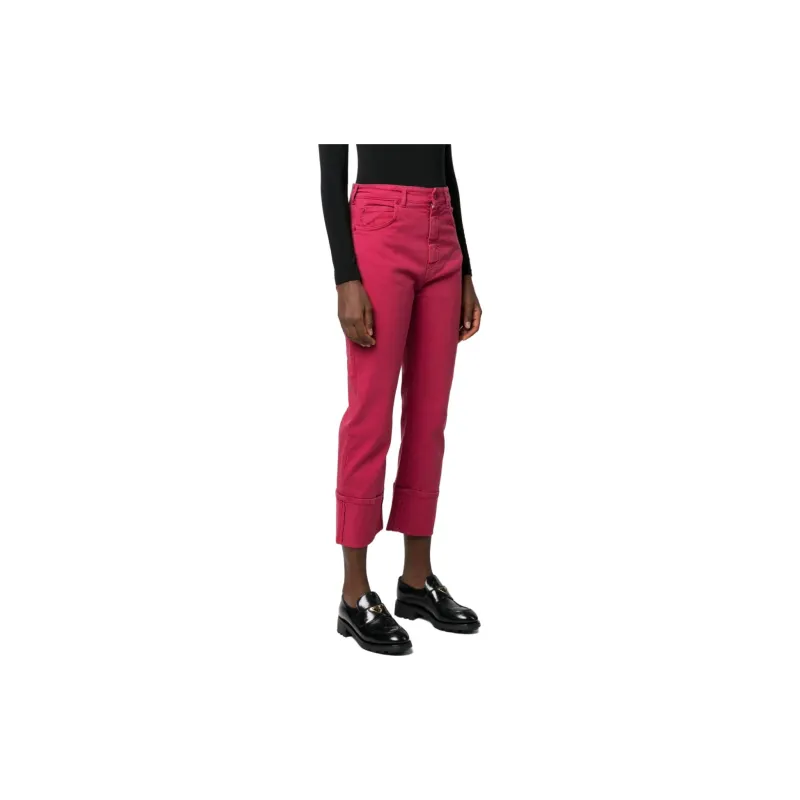 MaxMara Button Detailed Cropped Trousers-3