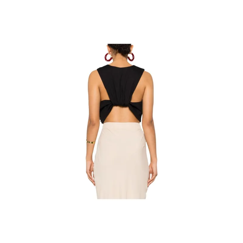 FEDERICA TOSI Cut-out Cropped Top-2