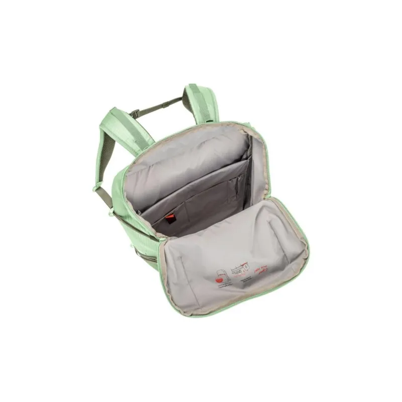 VAUDE Recycled Fabric Outdoor Hiking Bag Backpack Unisex Aloe Vera Color-6