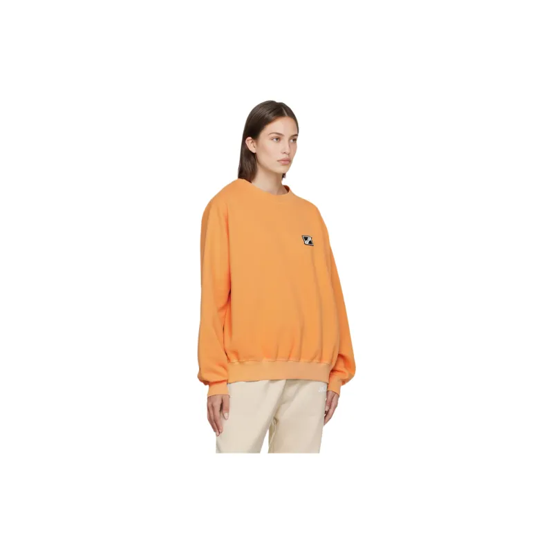 WE11DONE Sweatshirts Unisex Orange-1